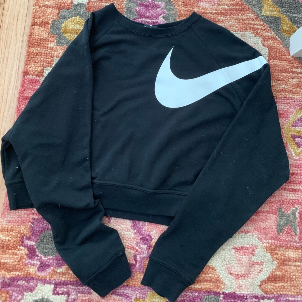 Crop top sweatshirt